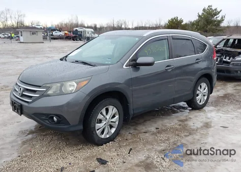 2012 Honda Cr-V Ex-L из США, поврежденный, VIN 5J6RM4H74CL071140